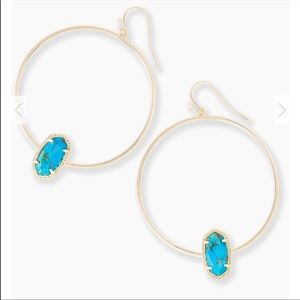 Kendra scott elora hoop earrings